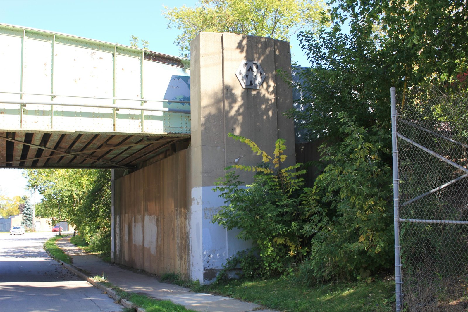 East abutment